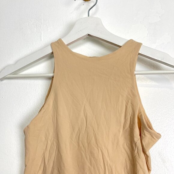 SKIMS Fits Everybody High Neck Bodysuit in Clay Size Small - Picture 5 of 8
